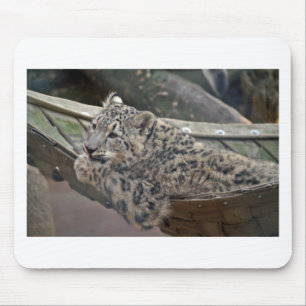 ユキヒョウ マウスパッド