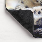 ユキヒョウ マウスパッド (コーナー)