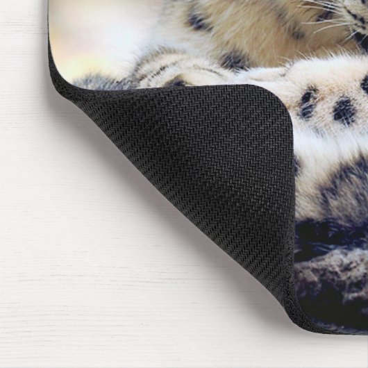 ユキヒョウ マウスパッド (コーナー)