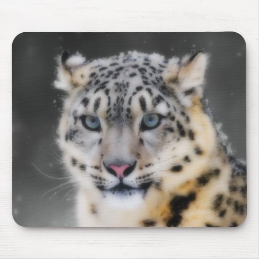 ユキヒョウ マウスパッド (正面)