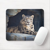 ユキヒョウ マウスパッド (マウス)