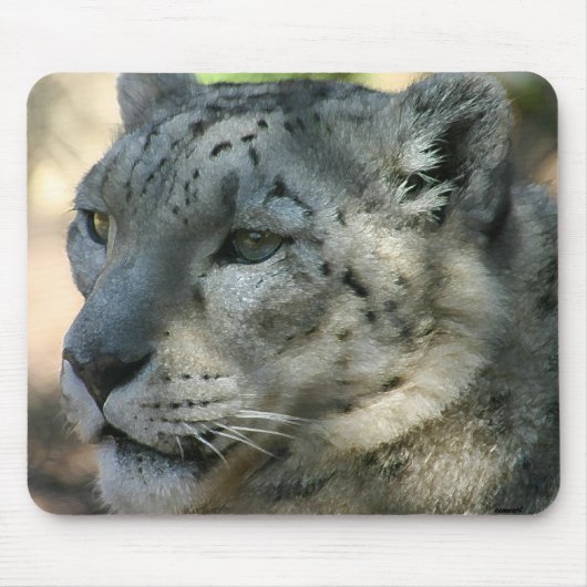 ユキヒョウ マウスパッド (正面)