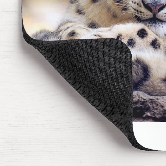 ユキヒョウ マウスパッド (コーナー)