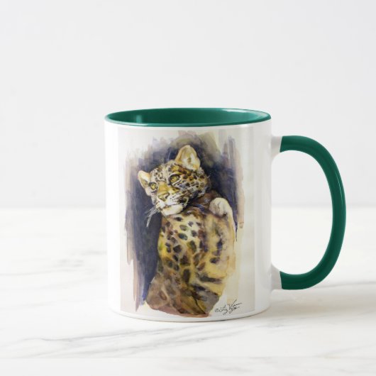 ユキヒョウ・マグ マグカップ (右)