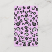 ユキヒョウ 名刺 (裏面)