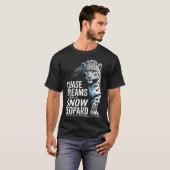 ユキヒョウ 愛好家 野生動物 Tシャツ (正面フル)