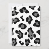 ユキヒョウ 招待状 (正面)