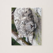 ユキヒョウ – 美しい！ ジグソーパズル (縦)