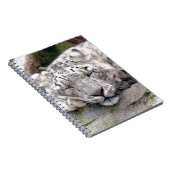 ユキヒョウ – 美しい！ ノートブック (右側)