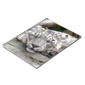 ユキヒョウ – 美しい！ ノートブック (左側)