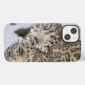 ユキヒョウ: iPhoneケース (裏面横)