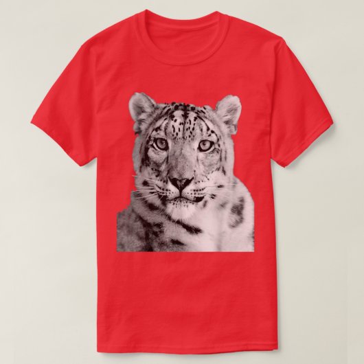ユキヒョウ Tシャツ (デザイン正面)