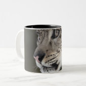 ユキヒョウ(Unciaのuncia) ツートーンマグカップ (正面左)