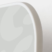 ユキモダンヒョウの模様 ピックルボールラケット (左詳細)