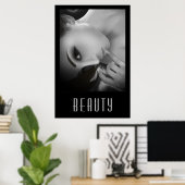 ユキbw ポスター (ホームオフィス)