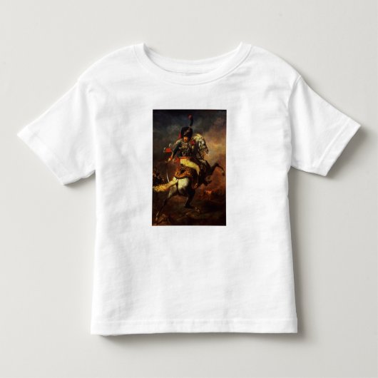 ユサールの役人、1814年 トドラーTシャツ (正面)