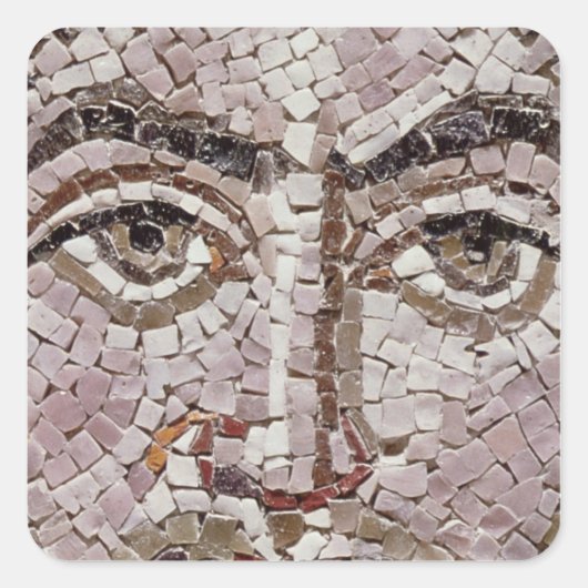 ユスティニアヌス皇帝I c.547 AD スクエアシール (正面)
