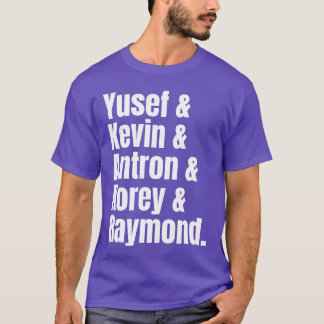 ユセフ ケビン アントロン セントラルパークファイブ ガール Tシャツ