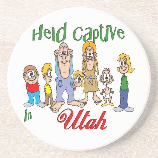 ユタおもしろいトレーラーパークサンドストーンコースター コースター (正面)