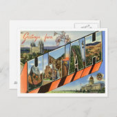 ユタからの挨拶 ポストカード (正面/裏面)