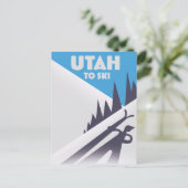 ユタからスキーまで シーズンポストカード (スタンド正面)
