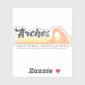 ユタのアーチス国立公園 シール (シート)
