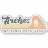 ユタのアーチス国立公園 シール (正面)