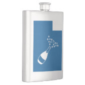 ユタのシャンパンパウダー フラスク (右)