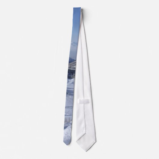 ユタのスキー ネクタイ (裏面)