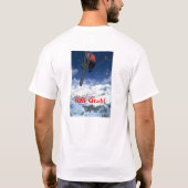 ユタのスキー Tシャツ (裏面)
