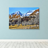 ユタのニアサンダンスリゾート キャンバスプリント (インサイチュ (ウッドフロア))