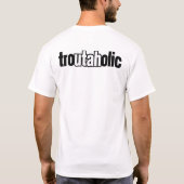 ユタのマスの魚釣り Tシャツ (裏面)