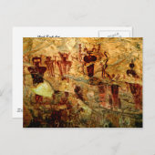 ユタのロックアートポストカード ポストカード (正面/裏面)