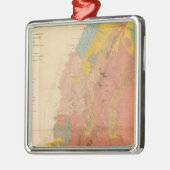 ユタの地質図 メタルオーナメント (左)