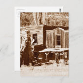 ユタの幽霊タウンの画像 ポストカード (正面/裏面)