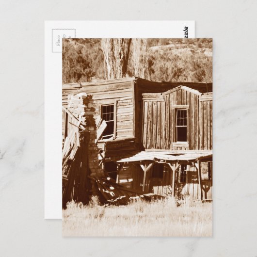 ユタの幽霊タウンの画像 ポストカード (正面/裏面)