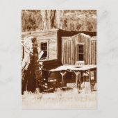 ユタの幽霊タウンの画像 ポストカード (正面)