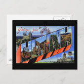 ユタの挨拶 ポストカード (正面/裏面)