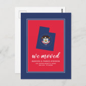 ユタの新しい住所 ポストカード (正面/裏面)