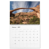 ユタの景色- 2010年 カレンダー (2月 2027)