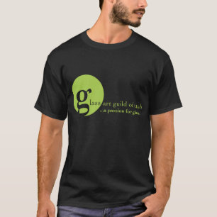 ユタの男性Tのガラス芸術ギルド Tシャツ
