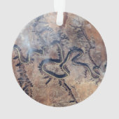 ユタの緑の川とその支流の峡谷 オーナメント (裏面)