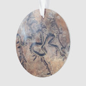 ユタの緑の川とその支流の峡谷 オーナメント (正面)