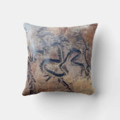 ユタの緑の川とその支流の峡谷 クッション (裏面)