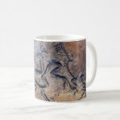 ユタの緑の川とその支流の峡谷 コーヒーマグカップ (正面右)