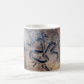 ユタの緑の川とその支流の峡谷 コーヒーマグカップ (中央)