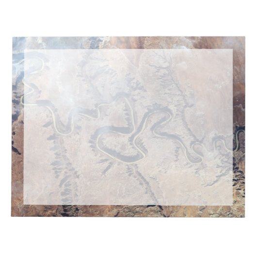 ユタの緑の川とその支流の峡谷 ノートパッド (正面)