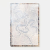 ユタの緑の川とその支流の峡谷 ポストイット (正面)