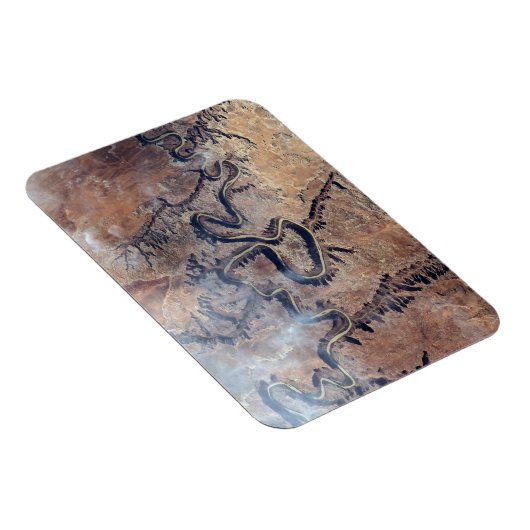 ユタの緑の川とその支流の峡谷 マグネット (右側)