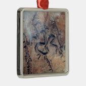 ユタの緑の川とその支流の峡谷 メタルオーナメント (右)